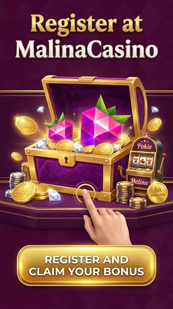 Formularz rejestracji w kasynie Malina